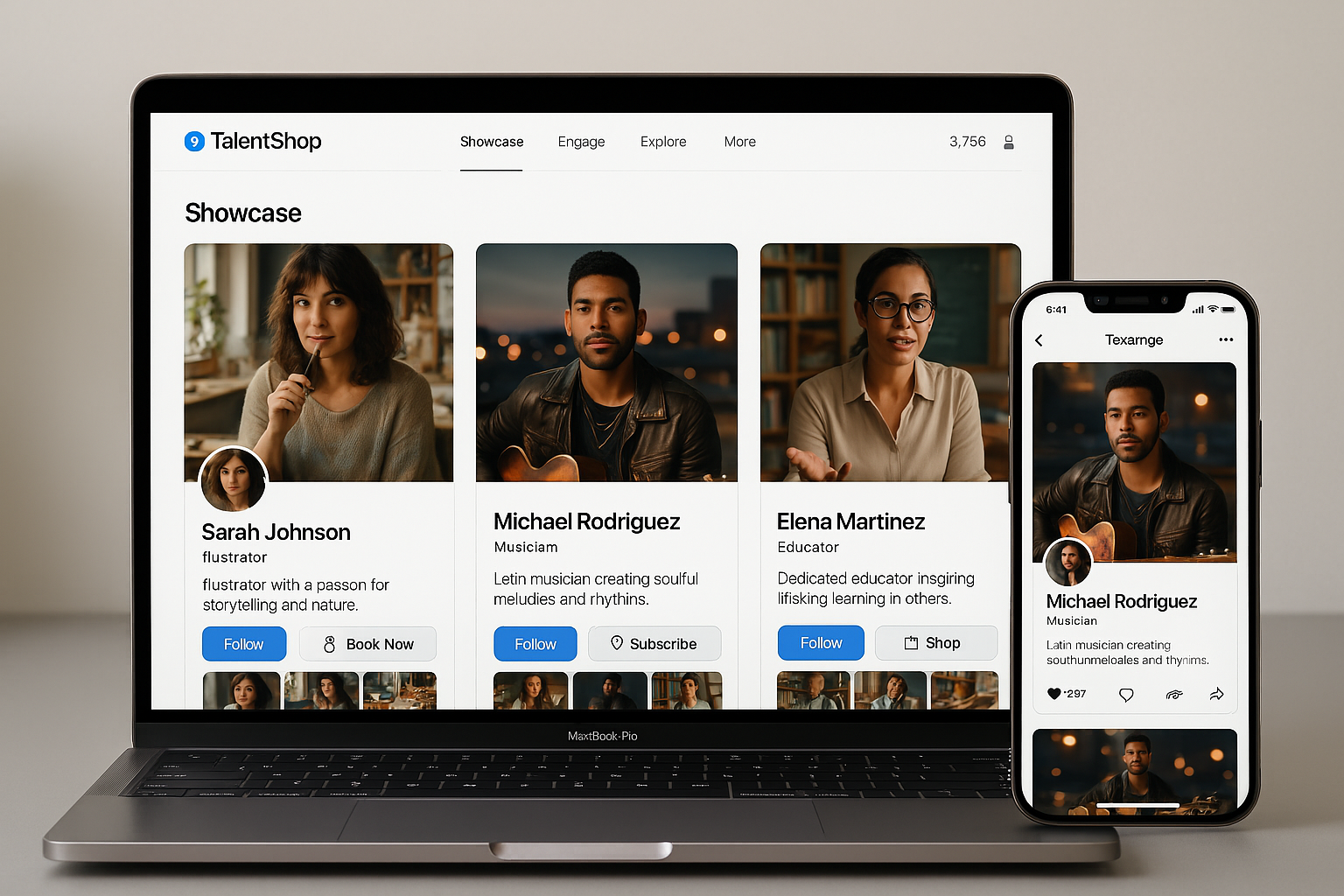 TalenTime platform preview